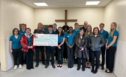 Logansport Savings Bank Junior Board presents donation to Emmaus Mission Center