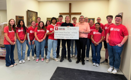 Logansport Savings Bank Junior Board makes donation to Emmaus
