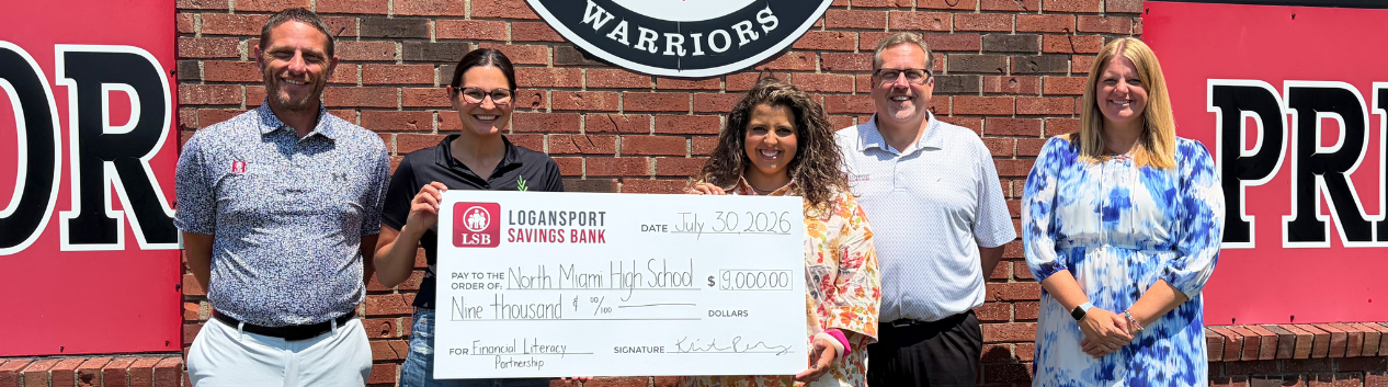 Logansport Savings Bank Announces New Financial Literacy Partnership with North Miami Schools